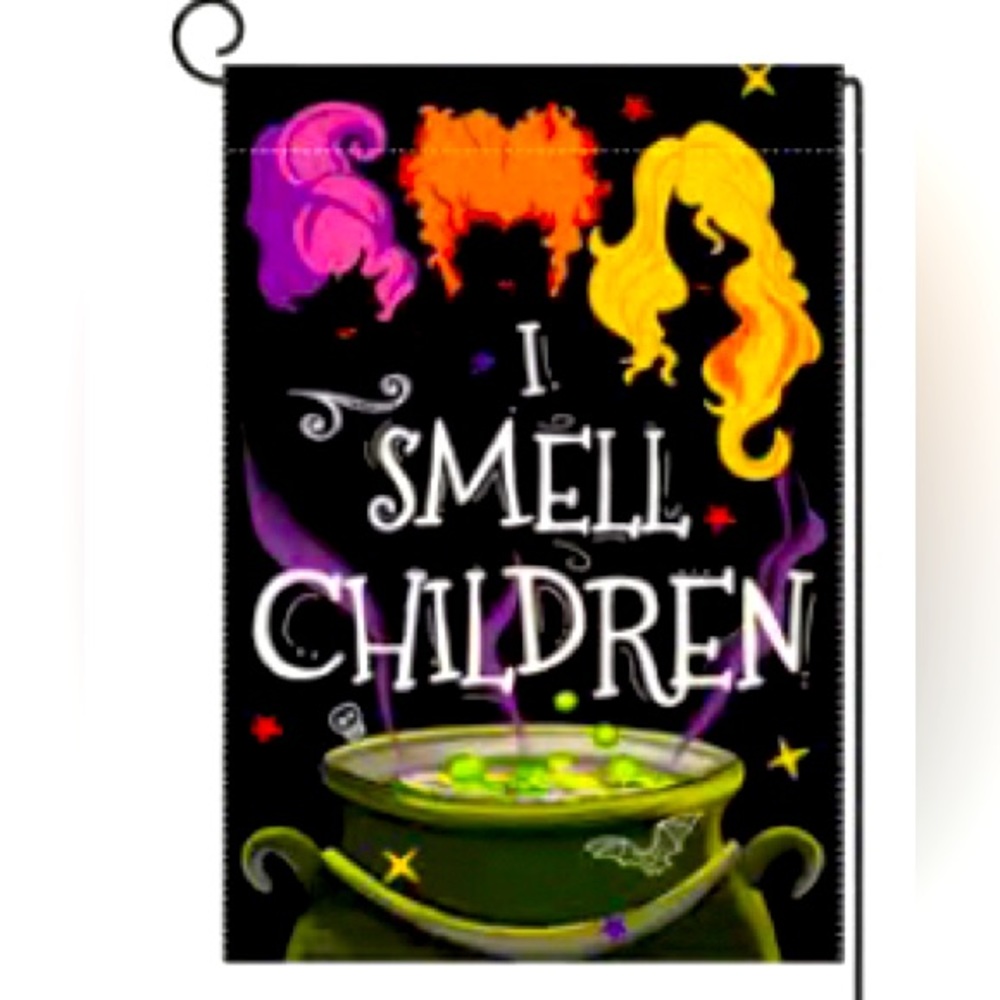 Hocus Pocus 12x 18 Garden Flag